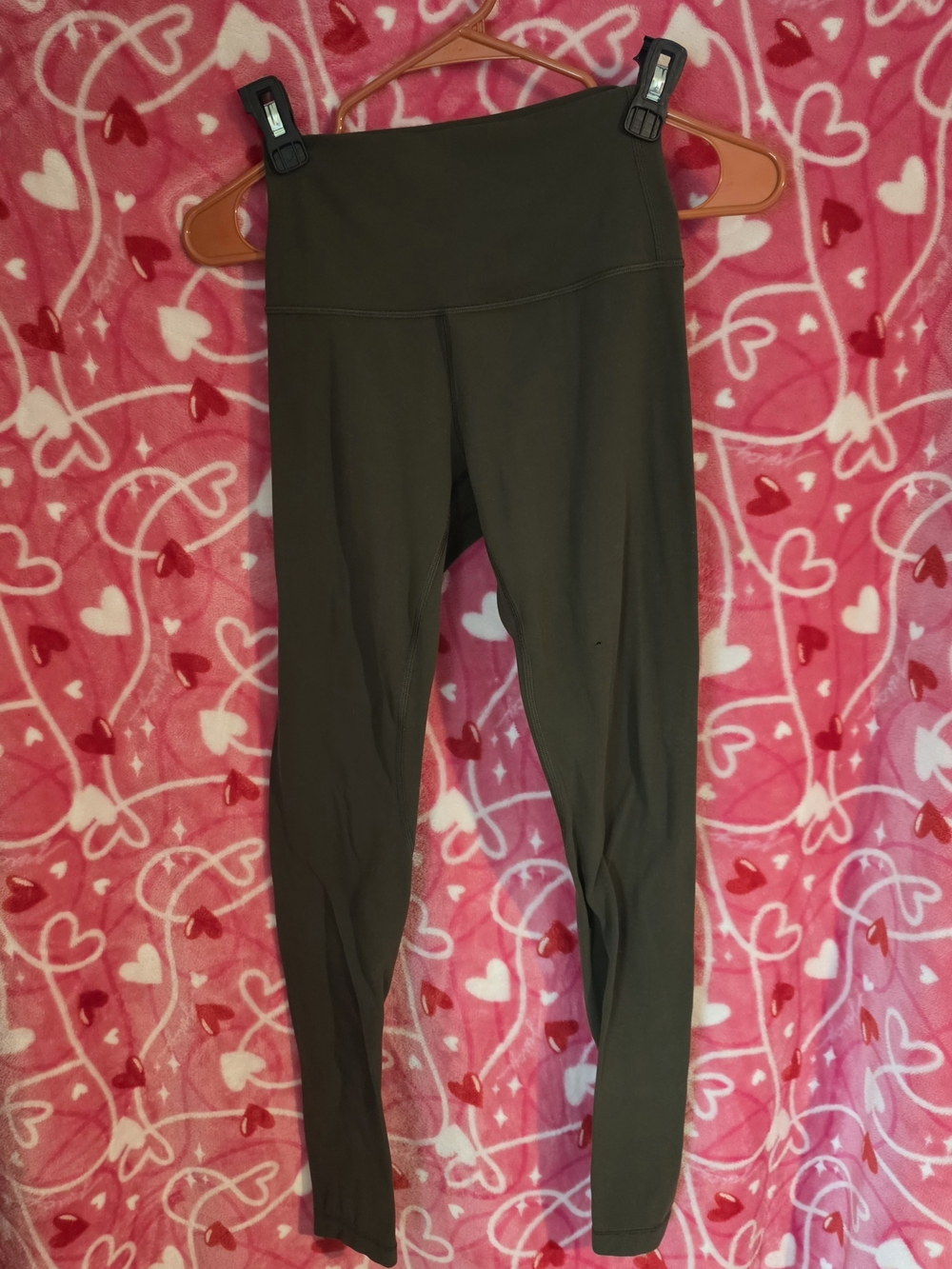 lululemon athletica Olive Green High-Rise Leggings